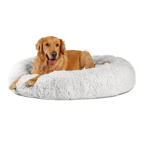 Лежак для собак Бест Френс морозный иний 114х114см арт. bf4596 - фото 1