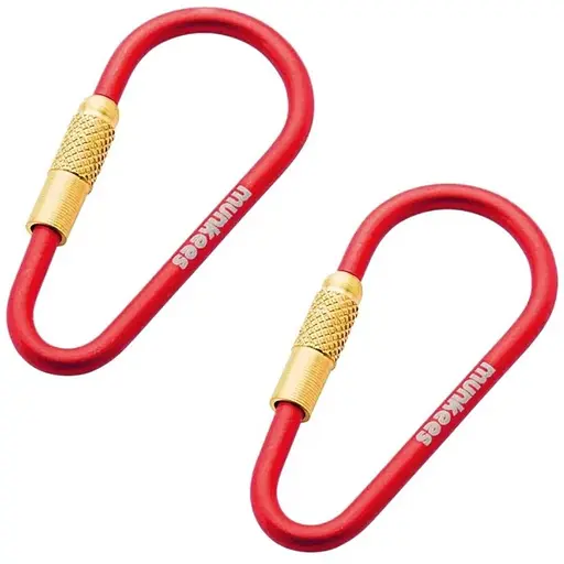 Брелок-карабін Munkees 3201 Mini Link 3x48 mm Red (1012-3201-RD)