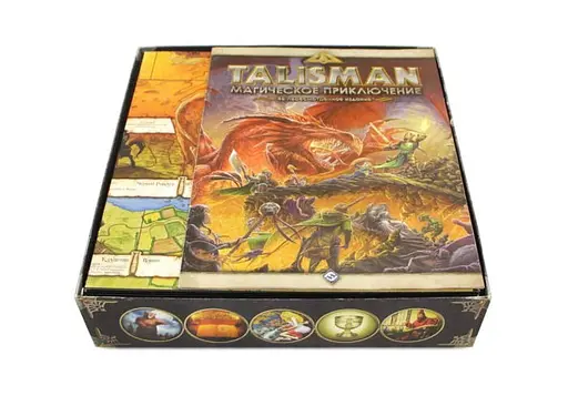 Органайзер Tower Rex МДФ Талісман + доповнення Talisman Revised 4th Edition + expansions - фото 2