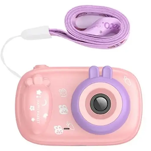 Детская цифровая фотокамера Hoco DV205 с поддержкой карты памяти 32MP Розовый - фото 1