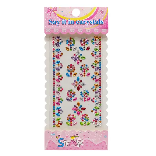 Наклейки декоративные Bambi XY-005-16 для авто, ноутбуков, телефонов - фото 1