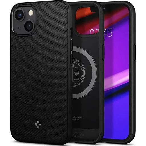 Оригинальный противоударный чехол для iPhone 13 Mini/12 Mini Spigen Core Armor Mag MagSafe (MagFit) ACS03681 - фото 1