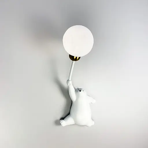 Бра-ведмедик Line F із плафоном зліва Арт. WSG10-100 Left - фото 3