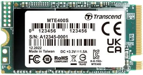 SSD M.2 накопичувач Transcend MTE400S 256GB (TS256GMTE400S)