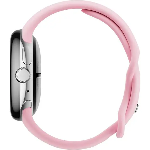 Smart Watch Google Pixel Watch 3 41mm Bluetooth / WiFi Polished Silver/Rose Quartz Band Global - фото 3