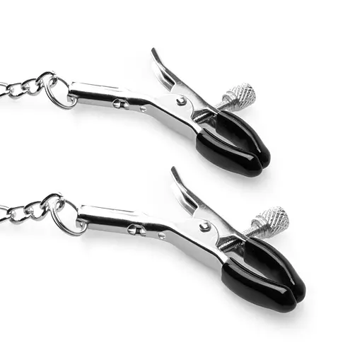 Зажимы для сосков с кляпом Bedroom Fantasies Nipple Clamps & Silicone Gag Ring - фото 5