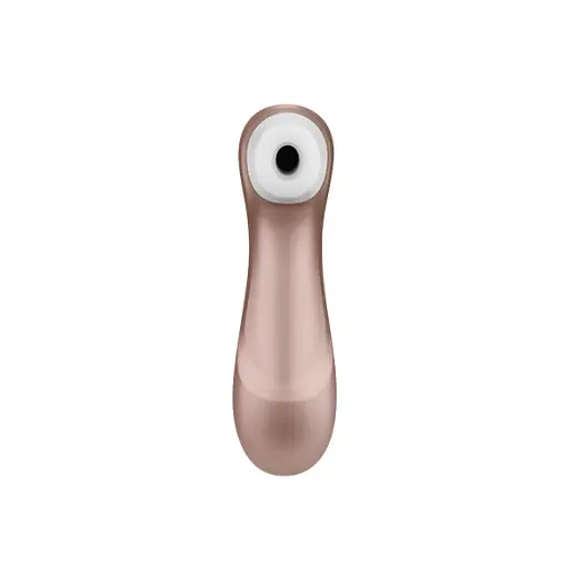 Вакуумний кліторальний стимулятор з вібрацією Satisfyer Pro 2 Next Generation золотий - фото 2