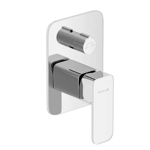 Душова система прихованого монтажу Imprese Bilovec верхній душ 260x188 мм ABS, лійка 3 режими хром t03000901SQС, Хром - фото 3