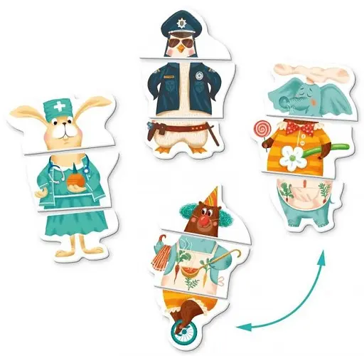 Дитячий набір магнітів "Професії" Mon Game 200217 - фото 2