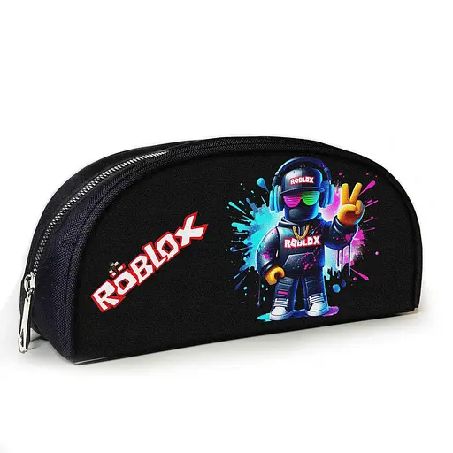 Пенал шкільний з принтом Roblox 23х10х8 см дитячий для дівчинки, хлопчика (3900)