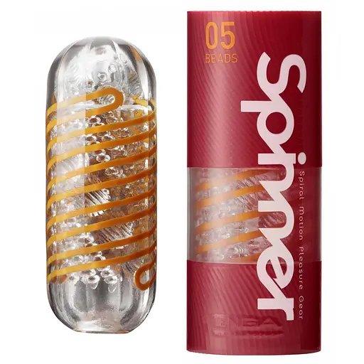 Мастурбатор Tenga Spinner Beads коричневий - фото 5