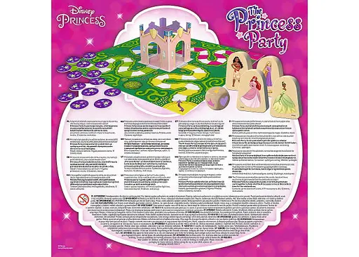 Настольная игра Trefl Вечеринка для принцесс. Дисней: Принцессы (The Princess Party. Disney: Princess) (02434) - фото 3