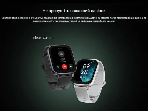 Смарт-часы Smart Watch Xiaomi Redmi Watch 5 Active 2 (320х385) LCD 470мАч Midnight Black - фото 9