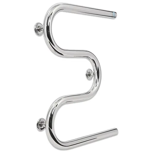 Полотенцесушитель Laris Змеевик 30 РС3 400x500 1/2'' 71207208, Хром - фото 1