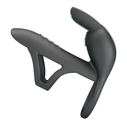 Насадка на пеніс Pretty Love Matty 10.5 см (чорний) - фото 3