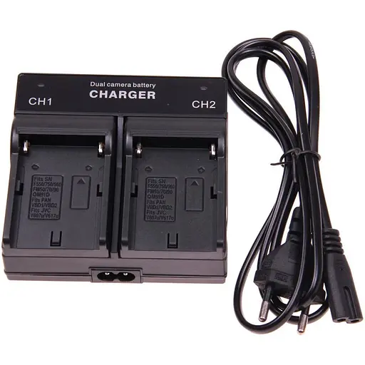 Зарядний пристрій AC Prof 4456 для акумуляторів NP-F [110585] - фото 4