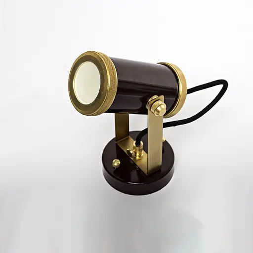 Настінне бра - спот Tube, PikArt арт. 2060 Золотий/вишневий - фото 1