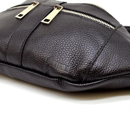 Кожаная мужская сумка на пояс TARWA sum0025940 - фото 7