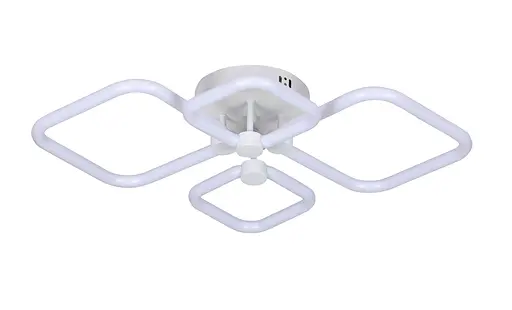 Припотолочная люстра G 2589/2+2 WT 72W