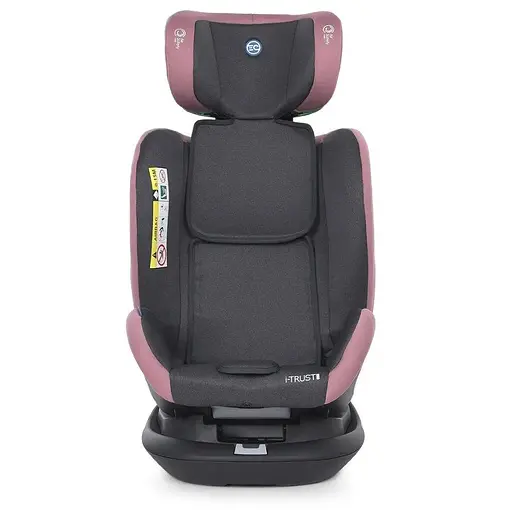 Детске автокрісло El Camino ME 1081-1 i-TRUST PLUS Pale Pink - фото 6
