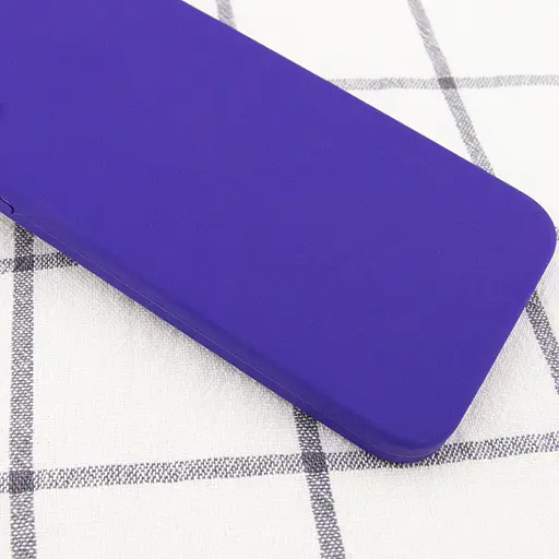 Чохол Epik Silicone Case Square Full Camera Protective AA NOLOGO для Apple iPhone 11 Pro Max 6.5 Фіолетовий/Ultra Violet - фото 2
