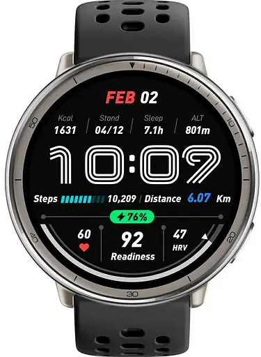Смарт-часы Amazfit Active 2 Black - фото 2