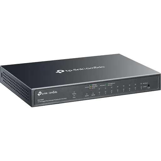 10-портовий гигабитний комутатор, ES210GMP TP-LINK - фото 1