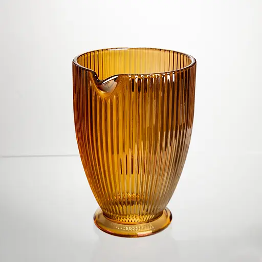 Кувшин стеклянный для компота 1.2 л фигурный графин для лимонада мохито-сангрии напитков Yiwu HP-19-213 - фото 3