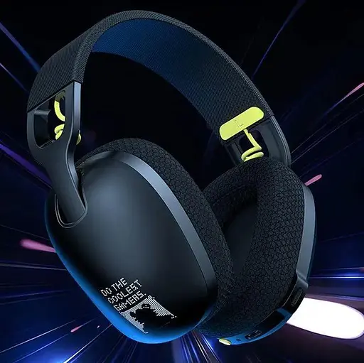 Беспроводные игровые Bluetooth наушники Onikuma B2 Геймерская гарнитура с микрофоном Чёрный - фото 2