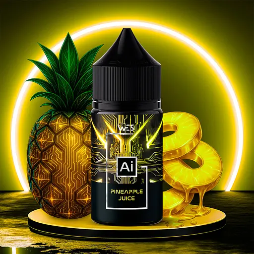 Набор компонентов для самозамеса солевой заправки WES AI 30 мл Pineapple Juice Сочный ананас, 0-65 мг (18144)