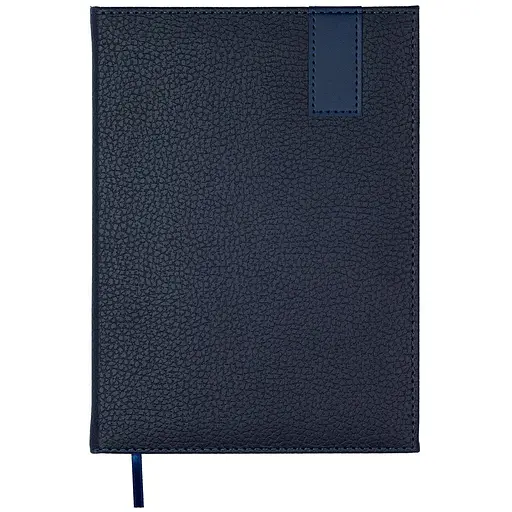 Ежедневник недатированный Buromax Vertical A5 искусственная кожа/поролон 336 страниц синий (BM.20160-02)