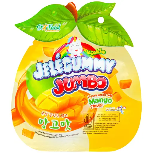 Желейки Kiokio Jumbo Mango Box 35 г