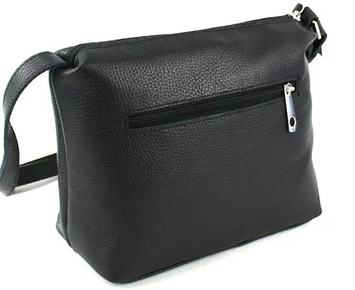 Кожаная сумка на плечо женская Borsacomoda 12х20х25 см sum0014263 - фото 6