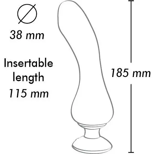 Вибратор для точки G Shunga Sanya Raspberry - фото 3