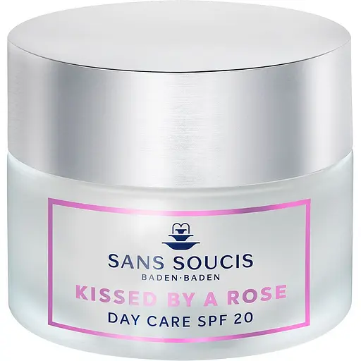 Дневной крем для лица Sans Soucis Kissed By A Rose SPF20 со стволовыми клетками розы 50 мл - фото 1