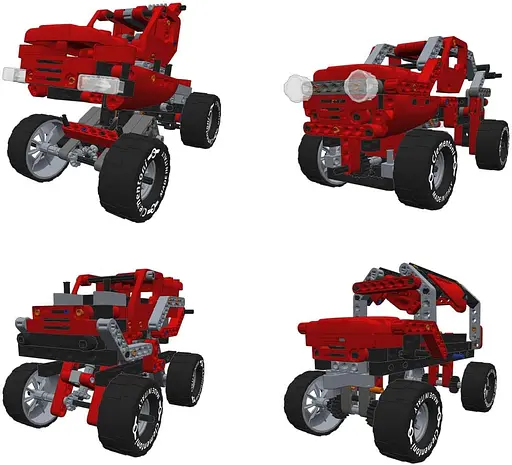 Інтерактивний конструктор 10 в 1 Лабораторія механіки Monster Truck Mechanics - Clementoni 50062 - фото 5