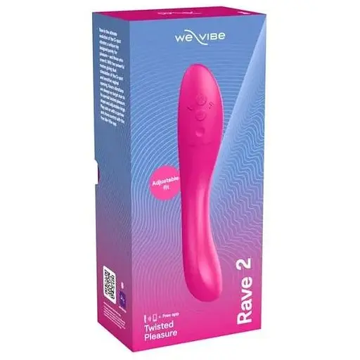 Вібратор We-Vibe Rave 2 Twisted Pleasure Pink - фото 8
