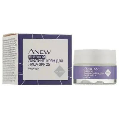 Денний ліфтинг для обличчя Avon ANEW 55+ PLATINUM SPF25 15 мл - фото 1