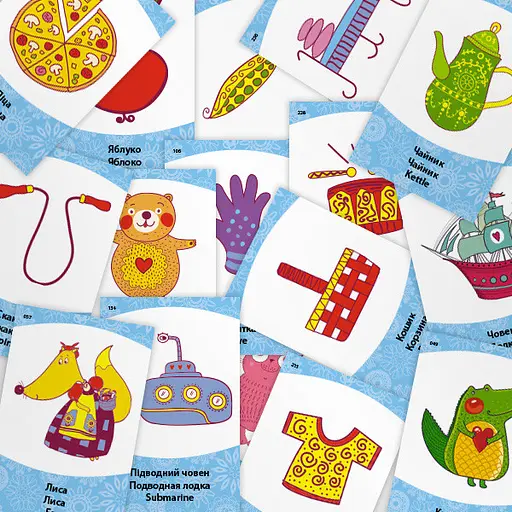 Настільна гра Поясни слово. Що до чого? Arial 911289 укр. мовою - фото 4