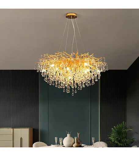 Люстра Romin 8015-800 gold (золото) - фото 1