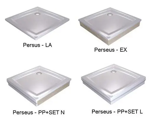 Душовий піддон Ravak Perseus-100 LA білий A02AA01210 - фото 3