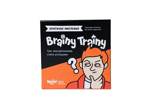 Настольная игра Brainy Trainy Brainy Trainy Критическое мышление (укр.) (УКР063) - фото 2
