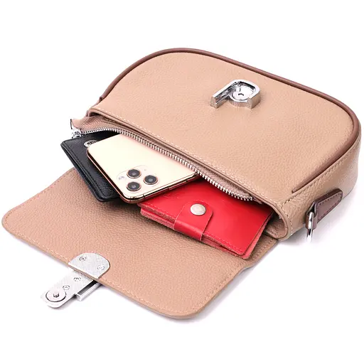 Кожаная сумка женская Vintage 21.5х15х6 см sum0024771 - фото 7