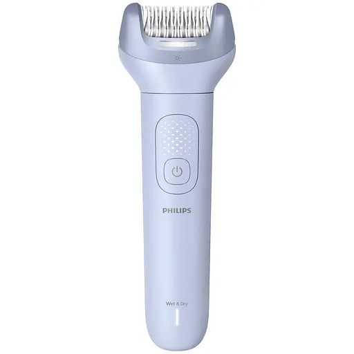 Эпилятор Philips Series 8000 дисковый бело-голубой (BRE709/00) - фото 1