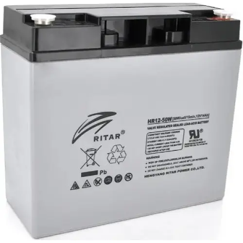 Акумулятор Ritar AGM HR1250W, Gray Case, (12V 14.0Ah)