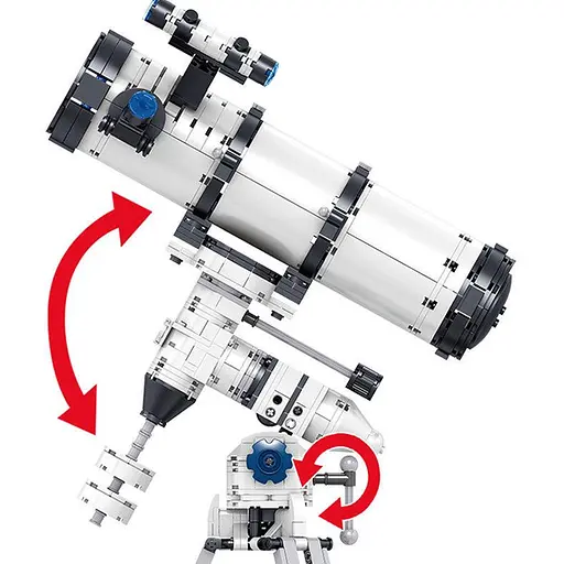 Конструктор телескоп Zheghao из коллекции Космос для детей и взрослых 780 деталей - фото 5