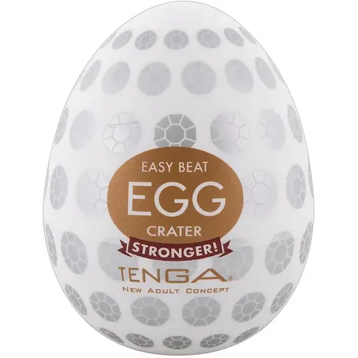 Мастурбатор яйце Tenga Egg Stronger Crater білий