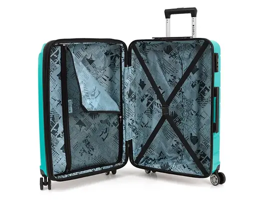 Валіза Gabol Midori (M) Turquoise (122146-018) - фото 4