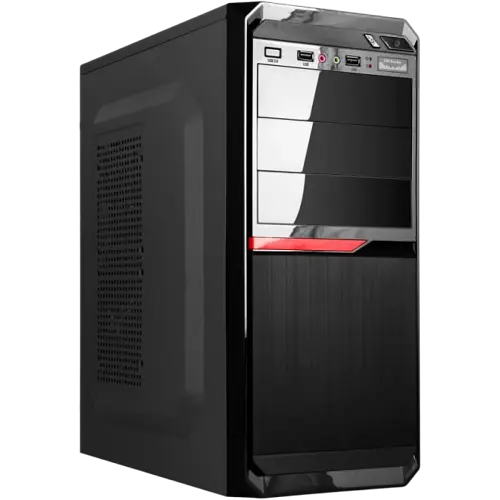 Корпус LogicPower 2111 400W Black (LP15492)