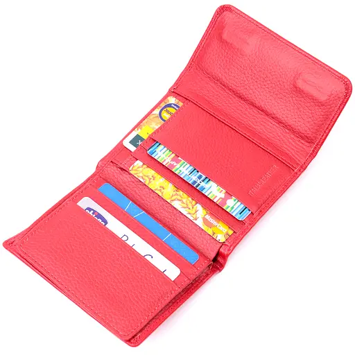 Кожаный женский кошелек ST Leather 11.7х9.5х2 см acs0028391 - фото 4